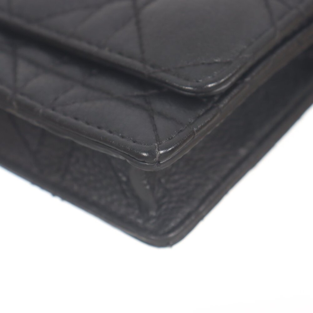 ♥️Dior Caro Black Leather Crossbody Handbag♥️ - Picture 14 of 15